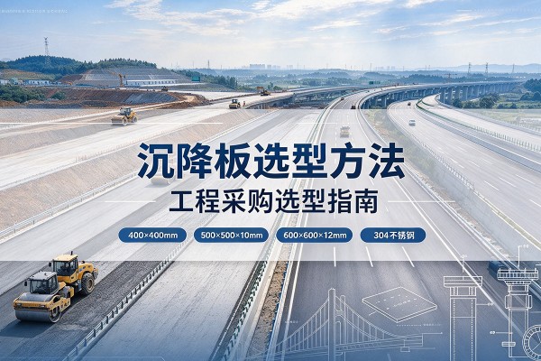 辛集沉降板选择方法