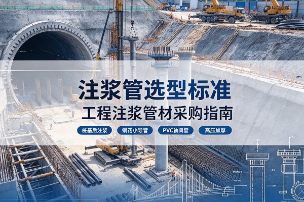 辛集注浆管选型标准