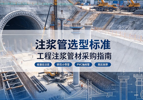 辛集注浆管选型标准